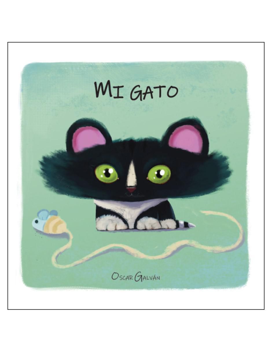 Libro Mi gato de Óscar Galván 1