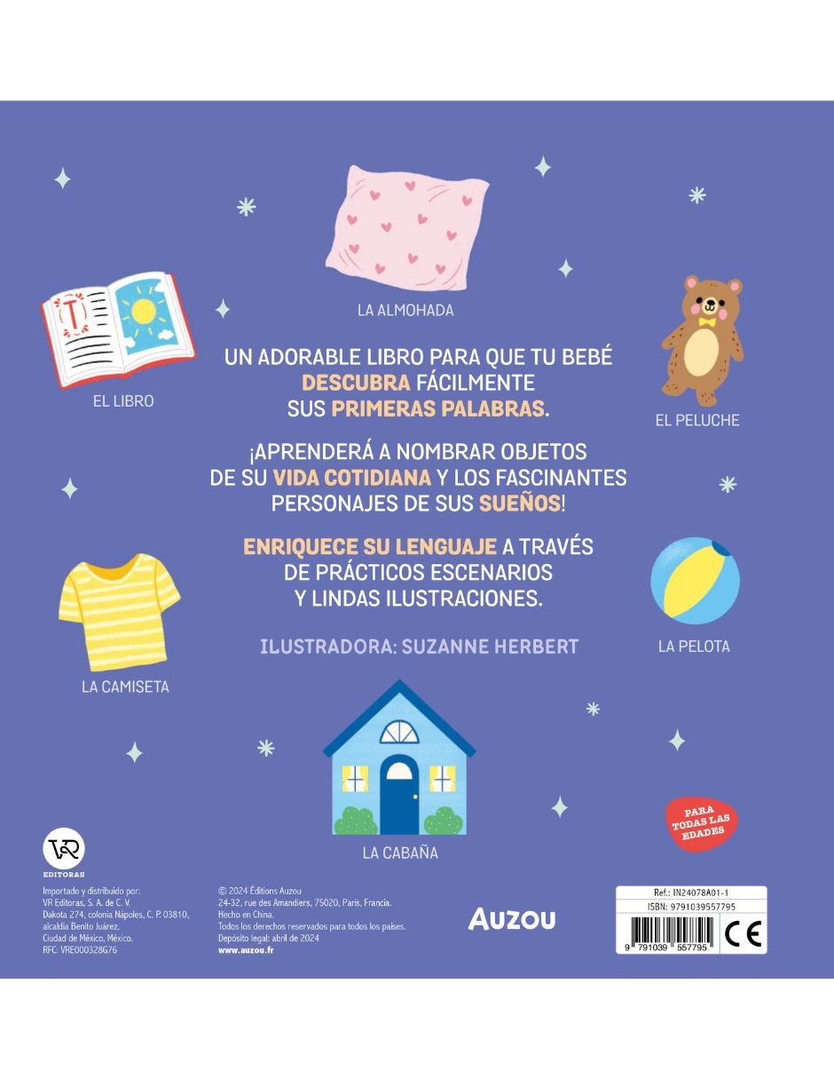 Libro Mis 100 Palabras en un Día de Suzanne Herbert 3