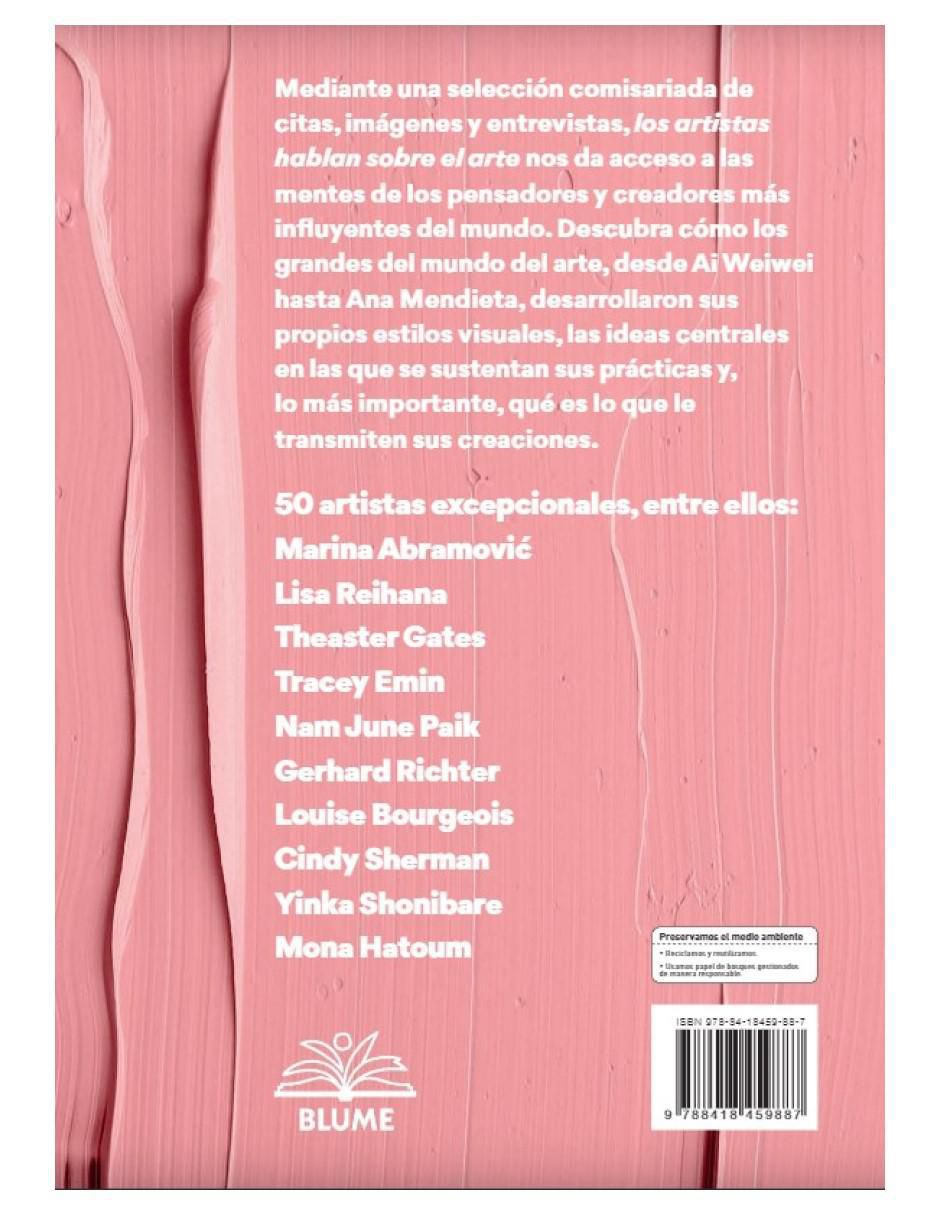 Libro Artistas Hablan Sobre el Arte de 3