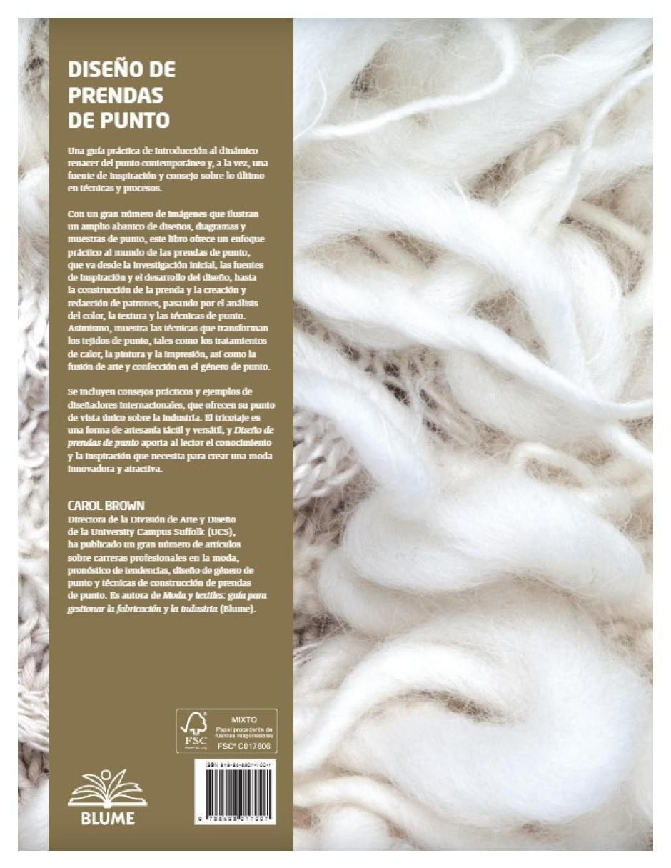 Libro Diseno de prendas de punto de Carol Brown
