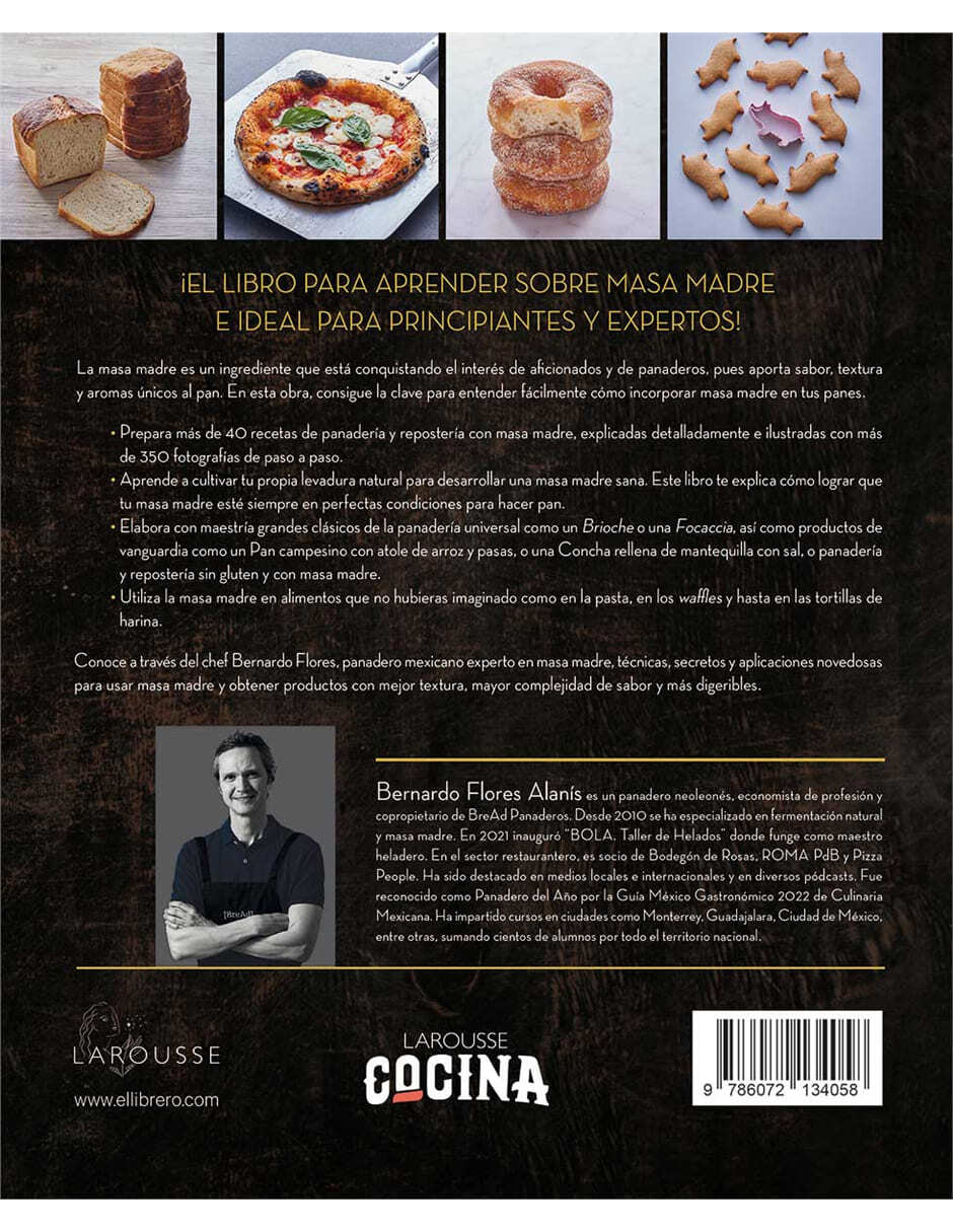 Libro Con Las Manos en La Masa Madre de Bernardo Flores Alanís