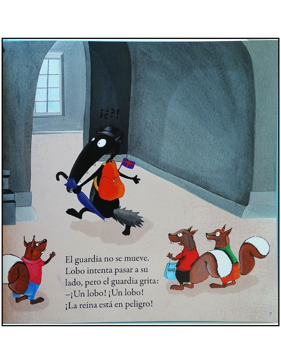 Libro Mis Pequeñas Aventuras el Lobo Que Quiere Explorar el Mundo de Orianne Lallemand Y Eleonore Thuillier