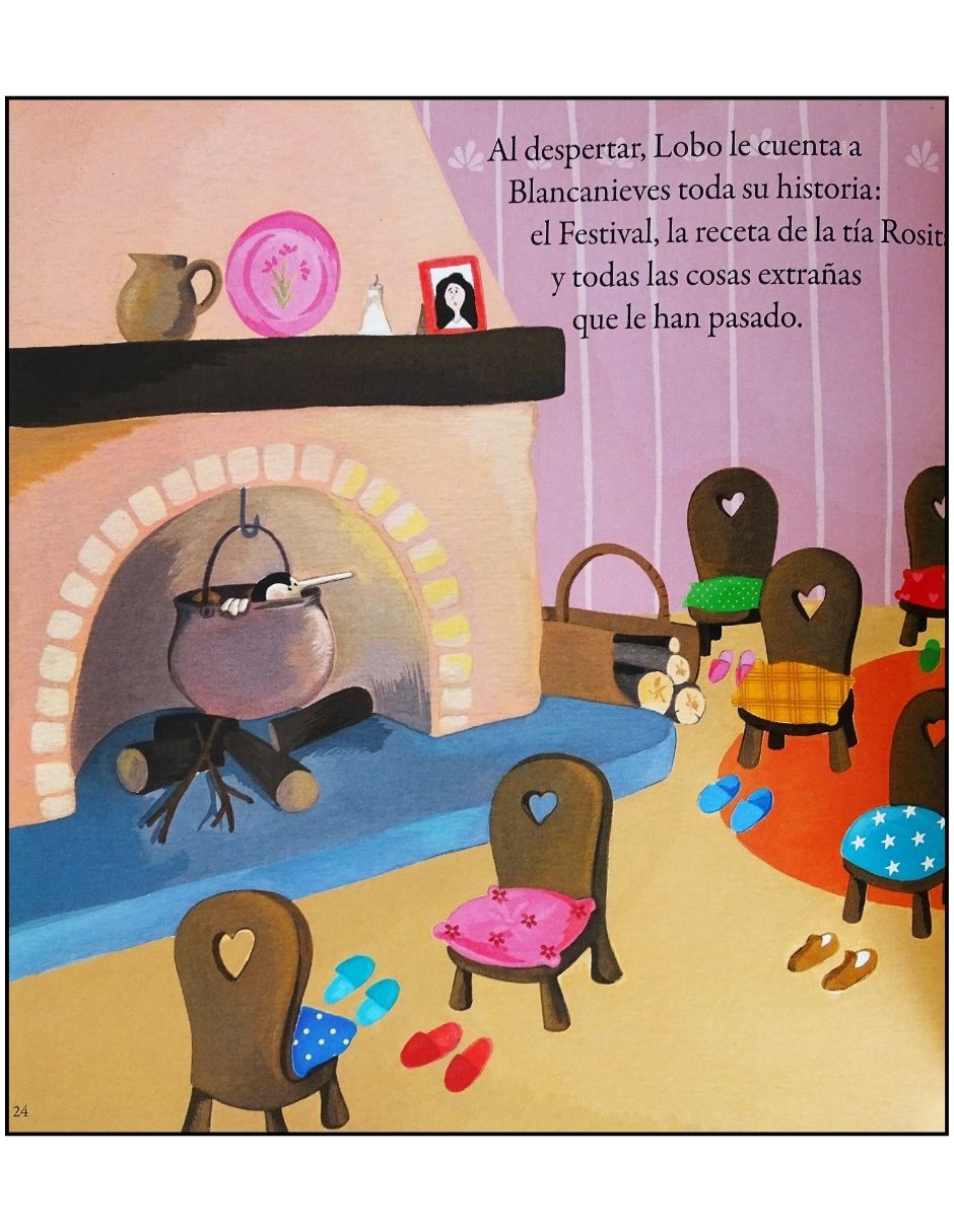 Libro Mis Pequeñas Aventuras el Lobo Que Descubre el País de Los Cuentos de Orianne Lallemand Y Eleonore Thuillier 5