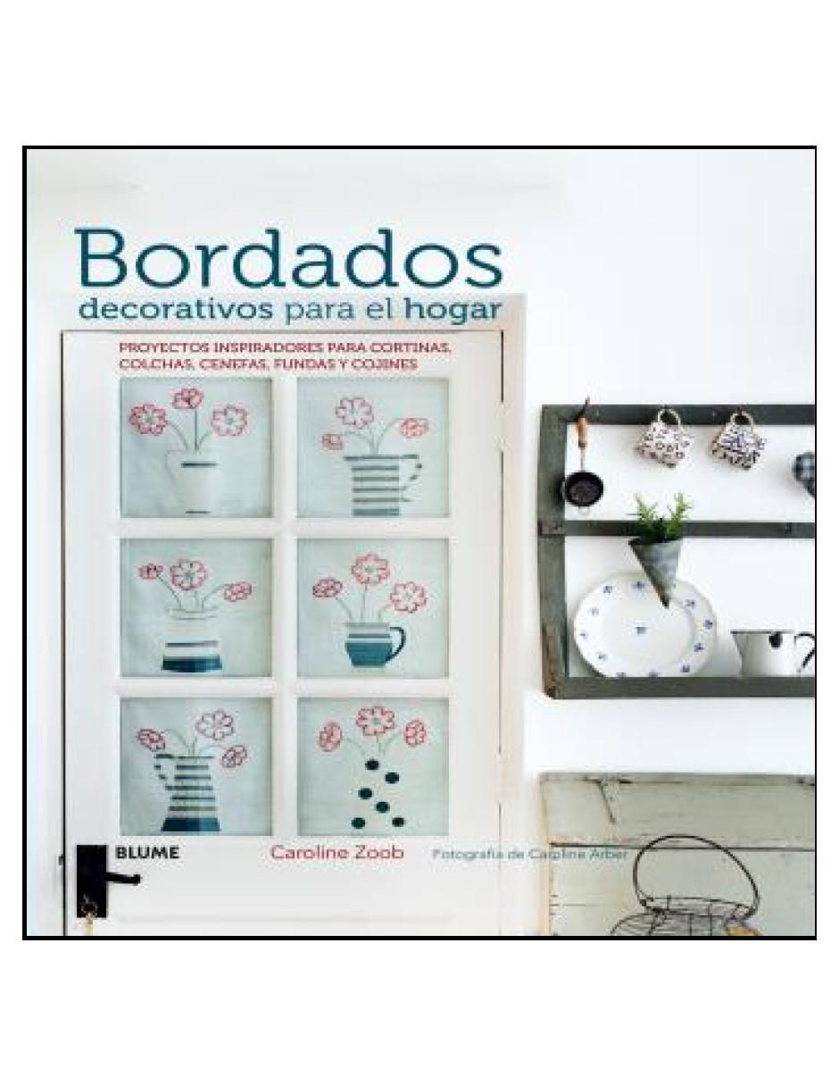 Libro Bordados Decorativos Para el Hogar de Libro Bordados Decorativos Para el Hogar de
