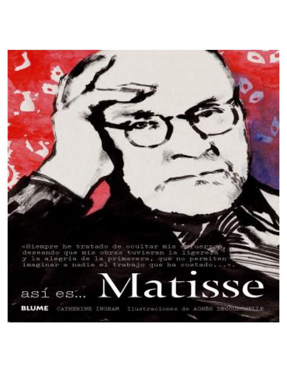 Libro Así Es ... Matisse de Catherine Ingram 1