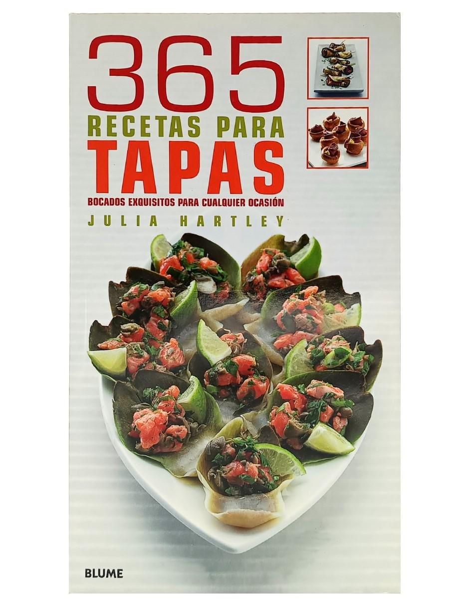 Libro 365 recetas para tapas de Julia Hartley 1