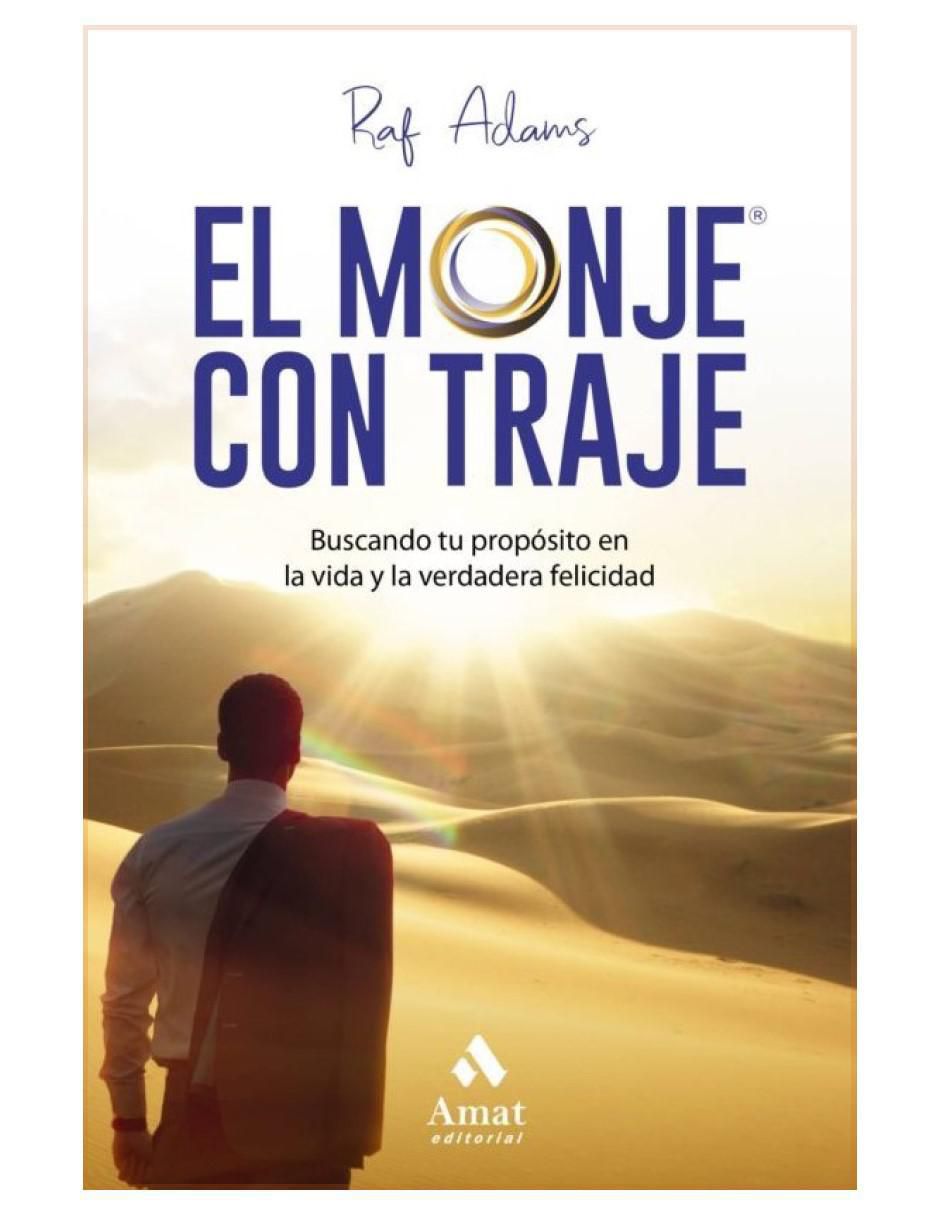 Libro El Monje con Traje de Raf Adams 1