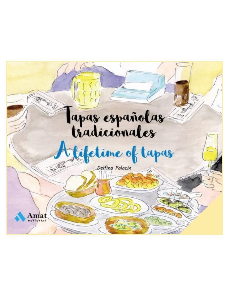 Libro Tapas españolas tradicionales de Delfina Palacin