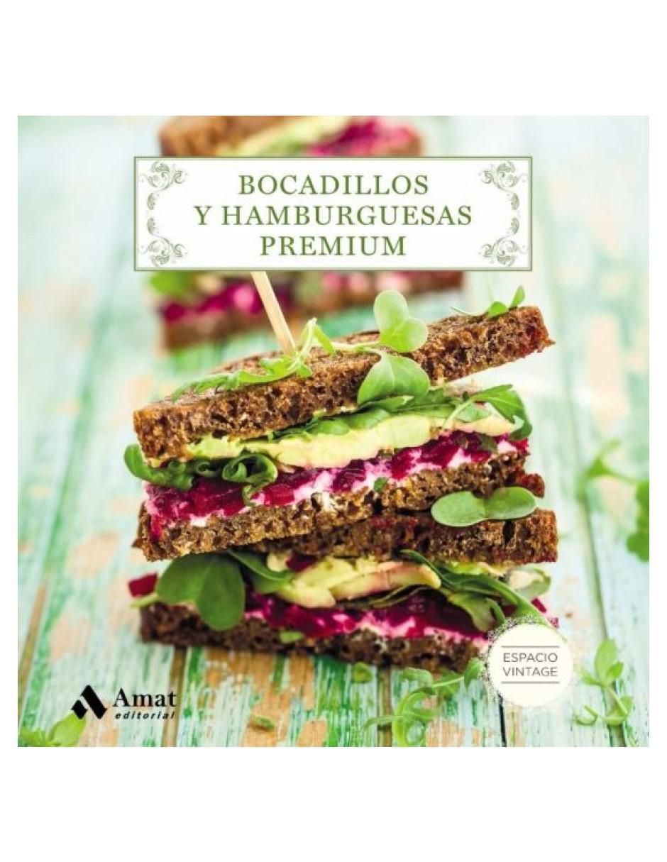 Libro Bocadillos Y Hamburguesas Premium de