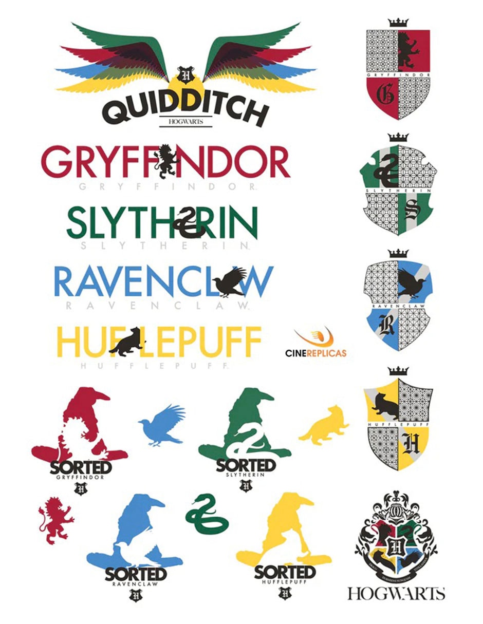 Set stickers Harry Potter 3