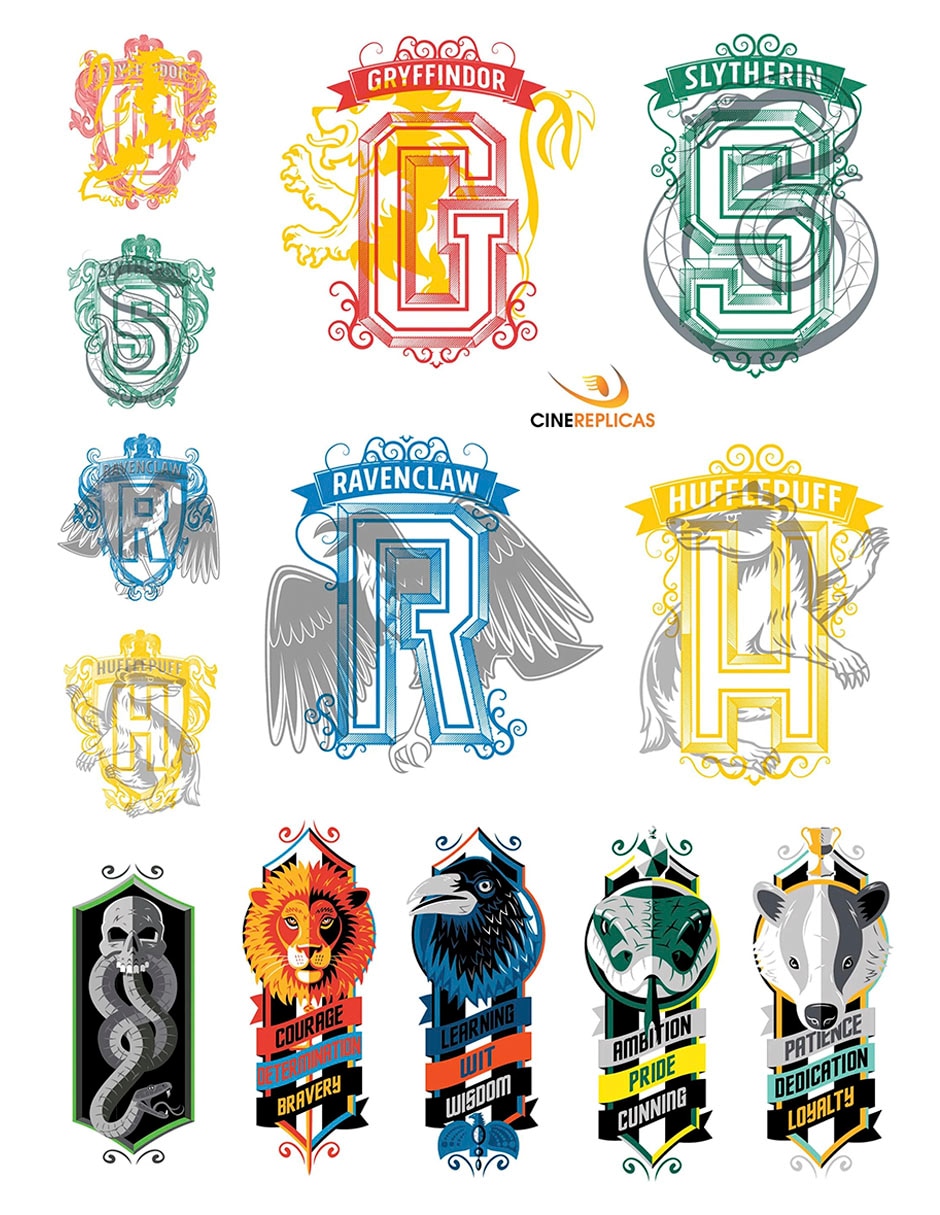 Set stickers Harry Potter 4