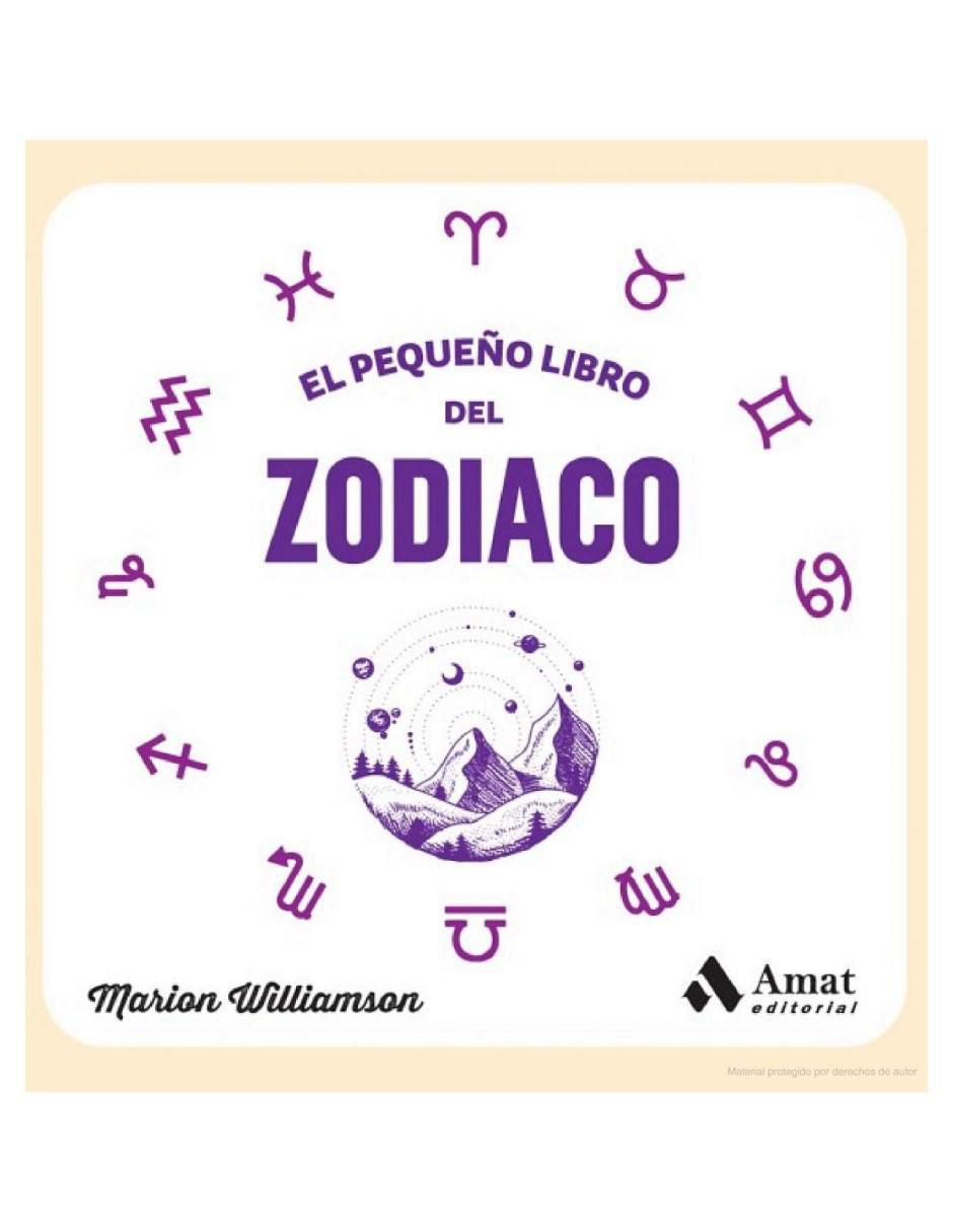 Libro El Pequeño Libro del Zodiaco de Marion Williamson