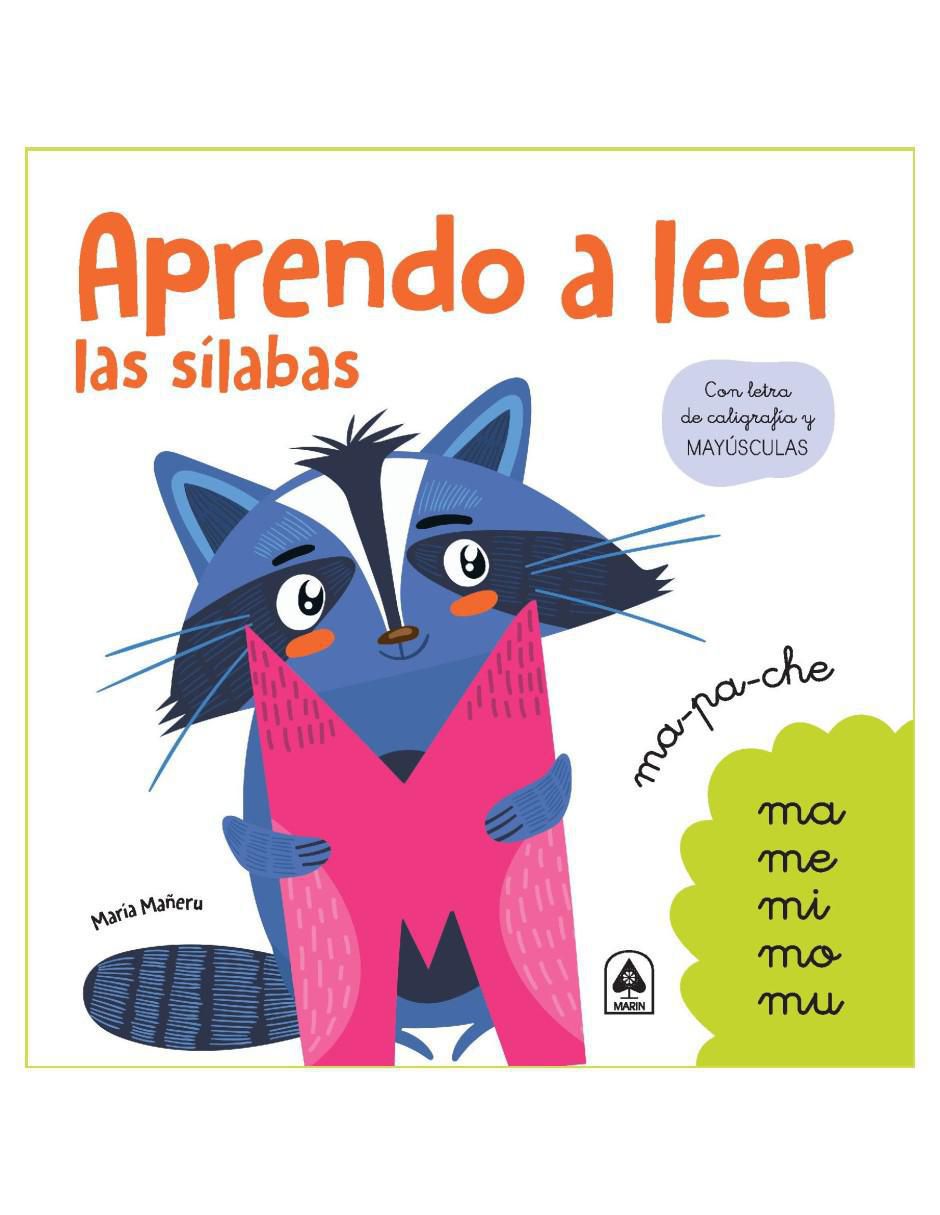 Libro Aprendo A Leer Las Sílabas de Marín Libro Aprendo A Leer Las Sílabas de Marín