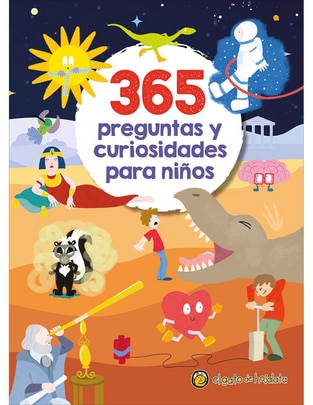 Libro 365 Preguntas Y Curiosidades Para Niños de Editorial Guadal