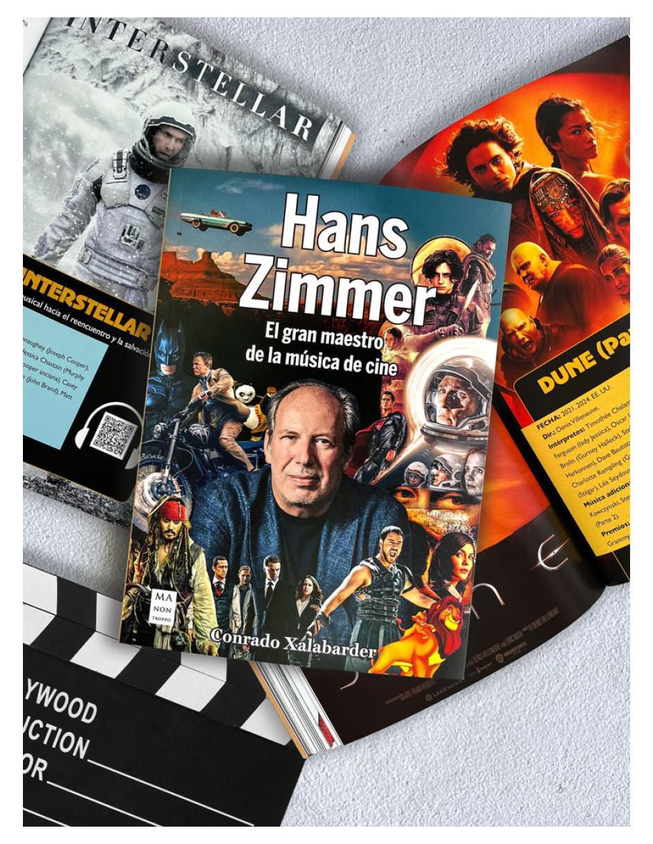 Libro Hans Zimmer. El Gran Maestro de La Música de Cine de 3