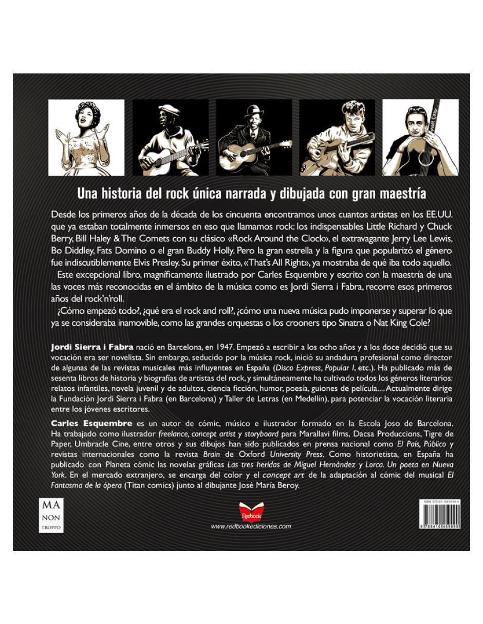 Libro Rock La Novela Gráfica La Era Dorada (1953 – 1962) de Carles Esquembre y Jordi Sierra I Fabra
