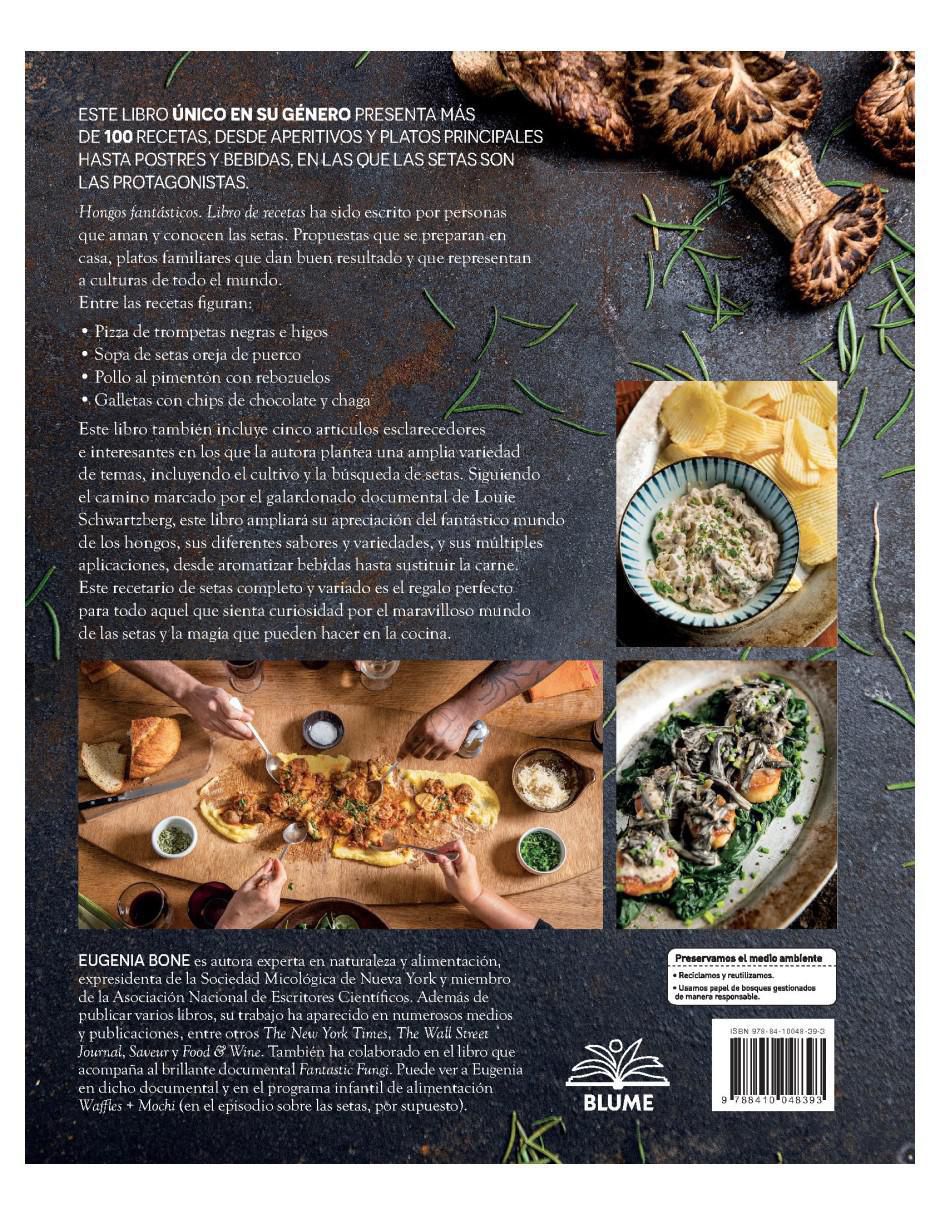 Libro Hongos Fantásticos. de Recetas de 3