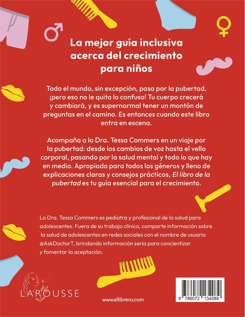 El libro de la pubertad de Tessa Commers