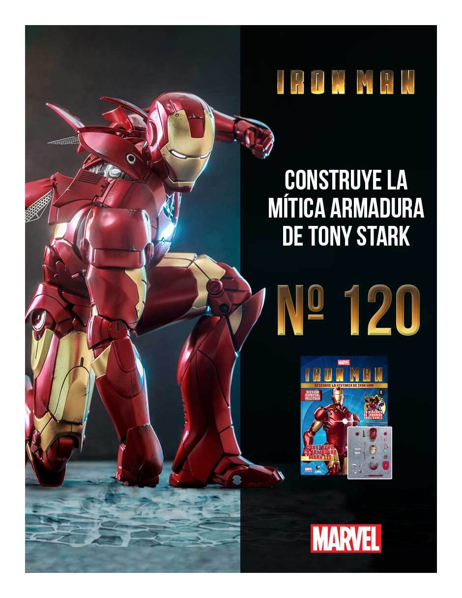 Revista Iron Man: Construye la mítica armadura de Tony Stark N.120