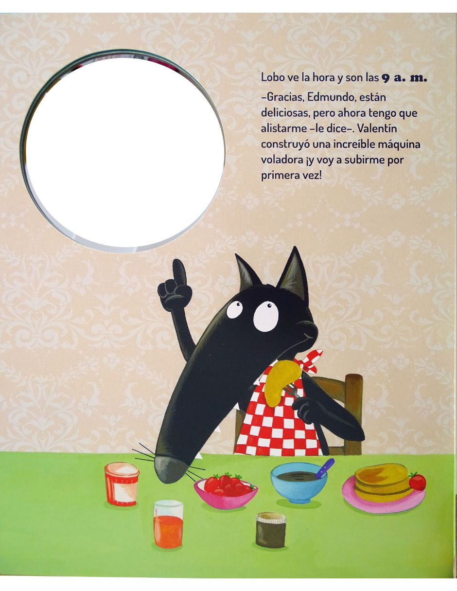 Libro Aprendiendo a leer el reloj con lobo de Orianne Lallemand/Eleonore Thuillier 5