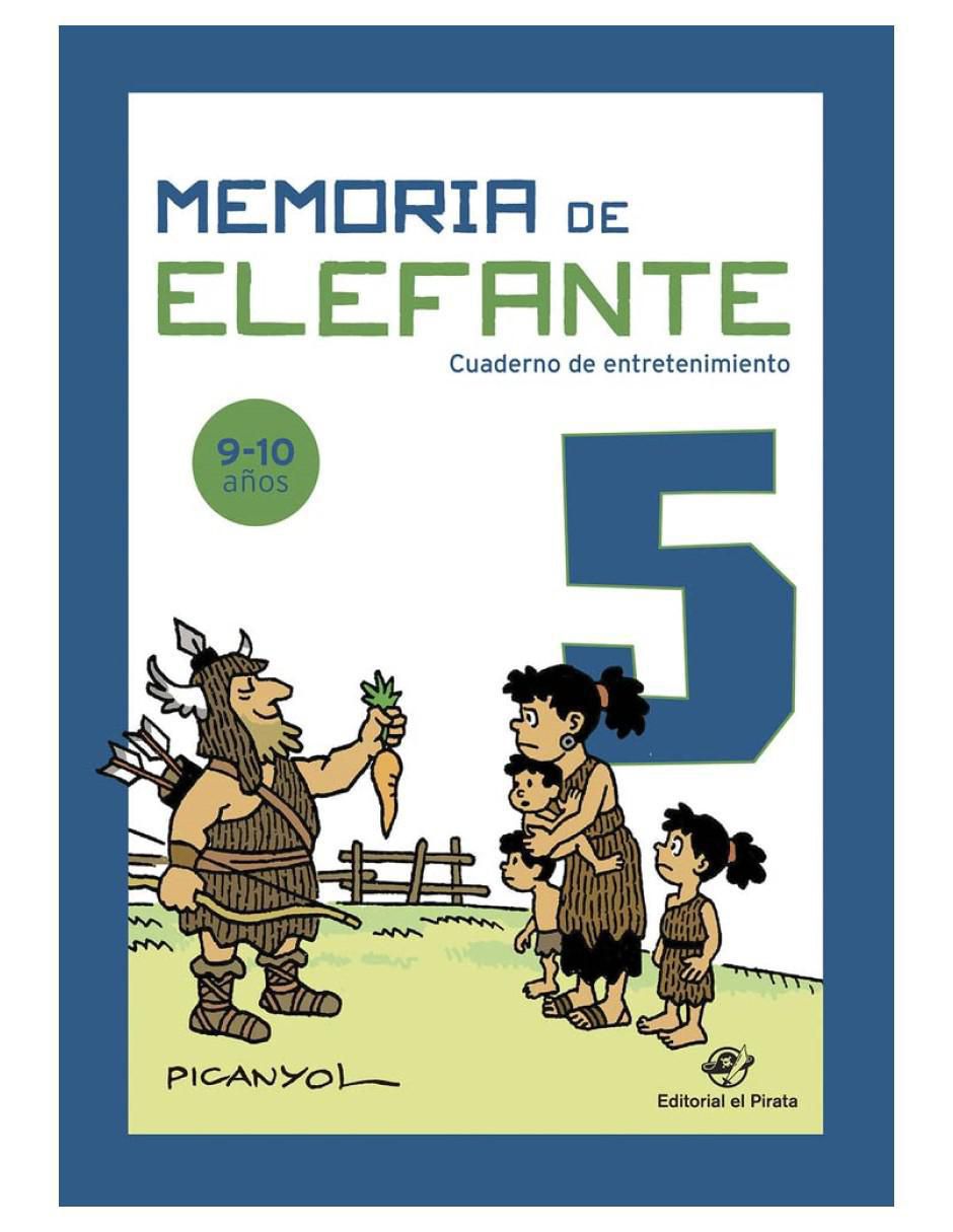 Libro Memoria de Elefante 5to de Primaria de Picanyol