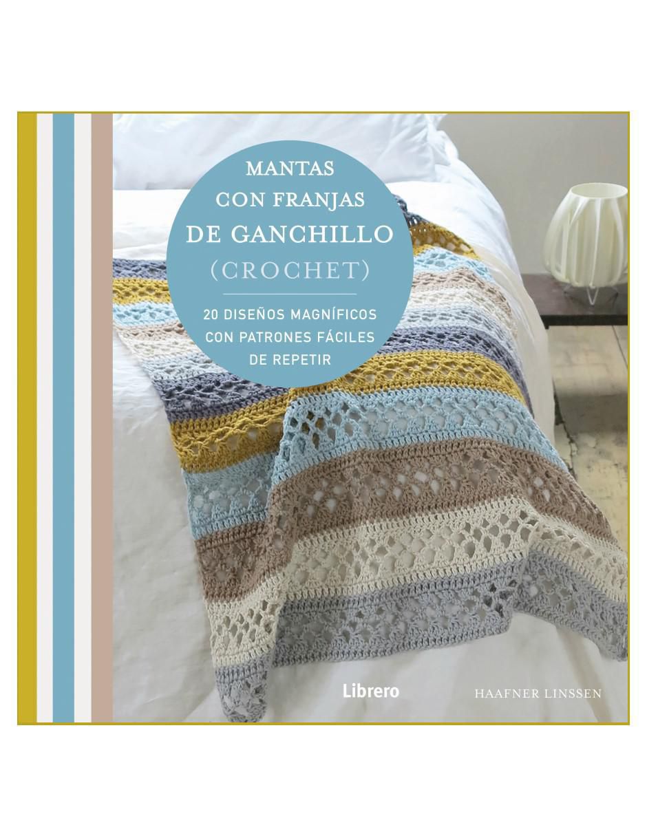 Libro Mantas con Franjas de Ganchillo de 2