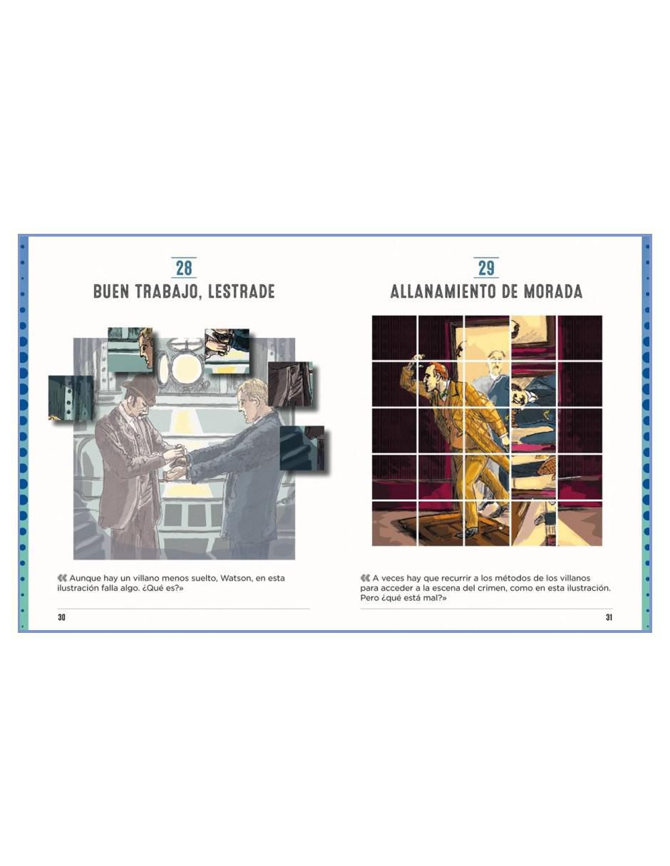 Libro Sherlock Holmes: Enigmas visuales de 2