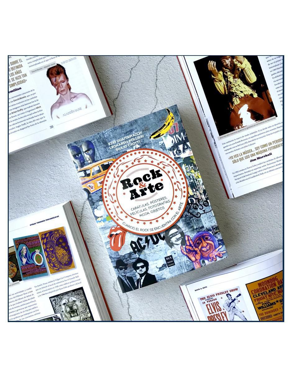 Libro Rock & arte de Ezio Guaitamacchi/Leonardo Follieri et al