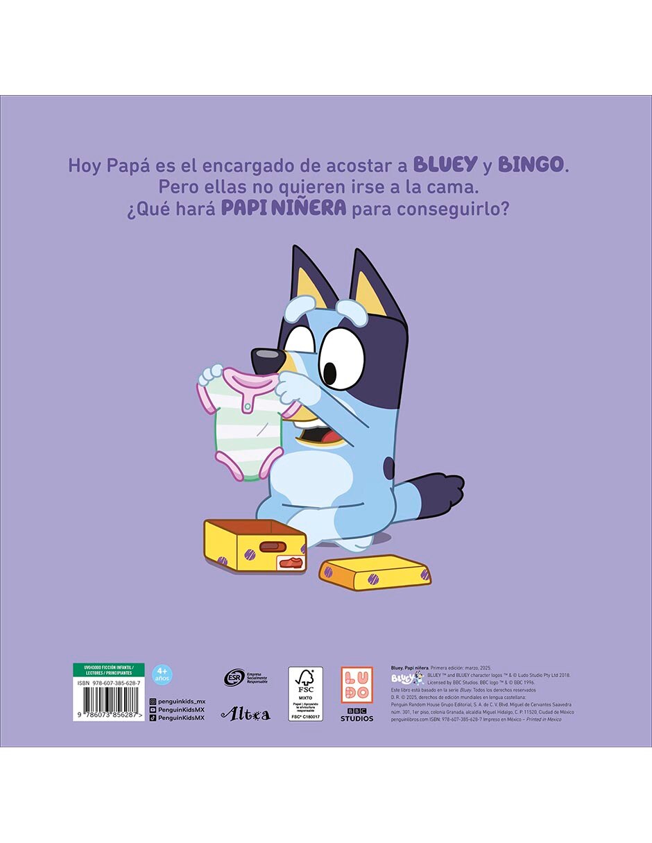 Libro Papi Niñera de Ladybird Books 2