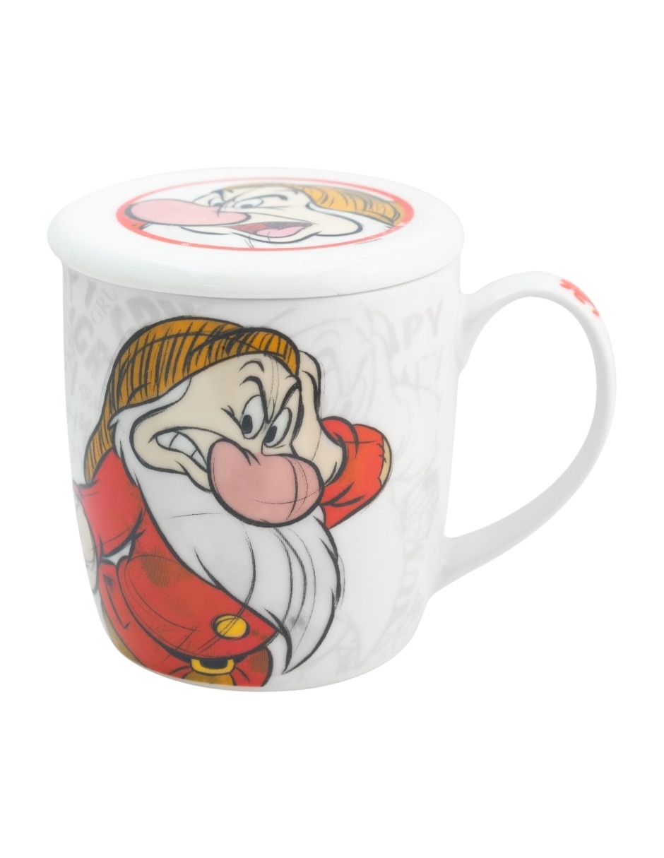 Taza con tapa Blancanieves 5