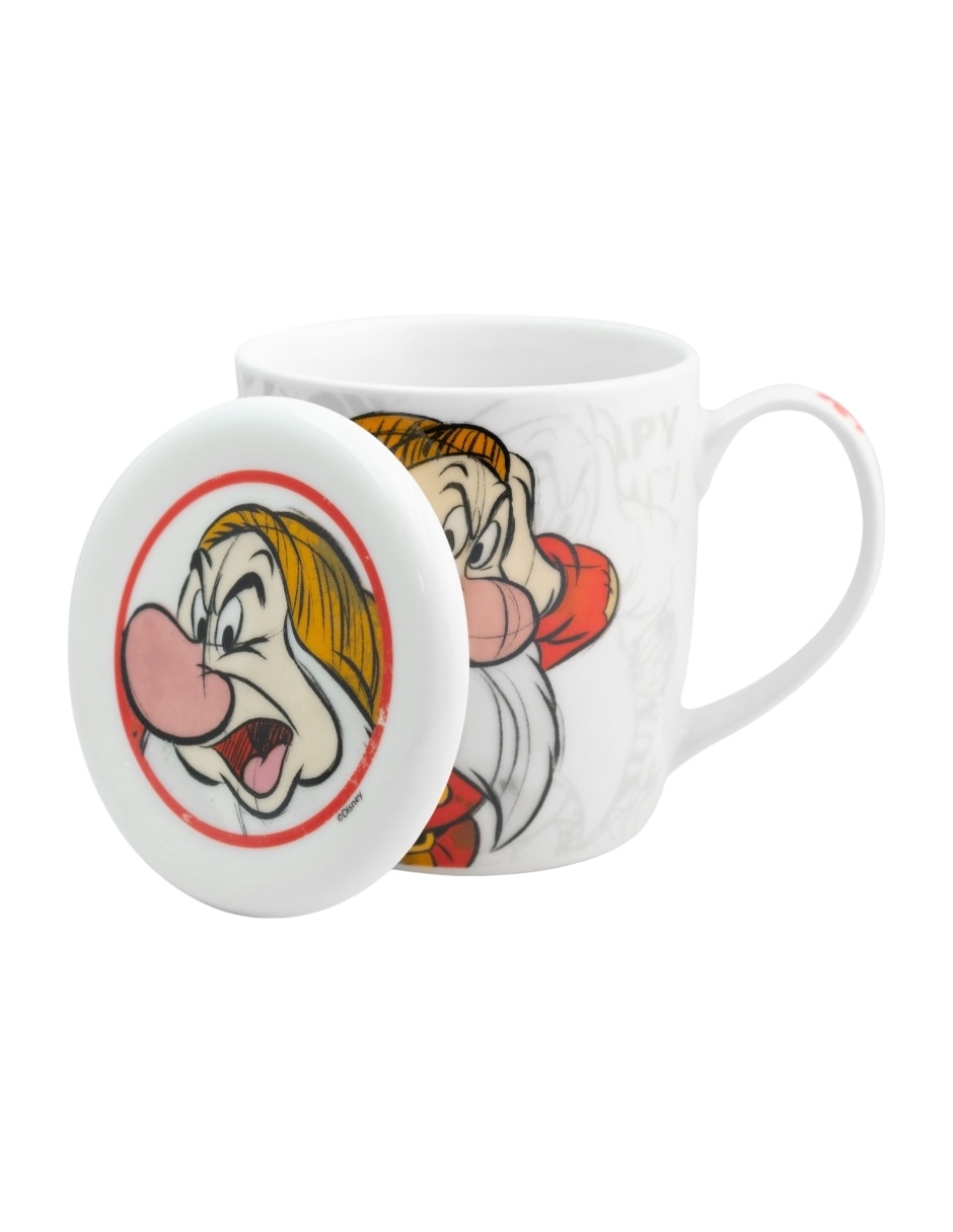 Taza con tapa Blancanieves 3