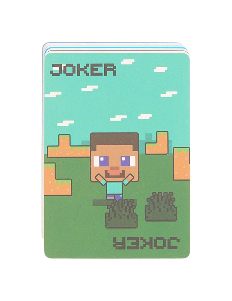 Juego de cartas entretenimiento playing cards minecraft 3