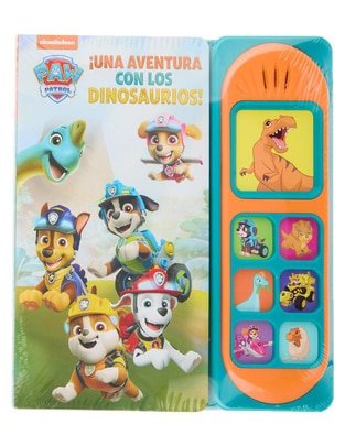 Libro Paw Patrol ¡Una aventura con los Dinosarios! de Nikelodeon