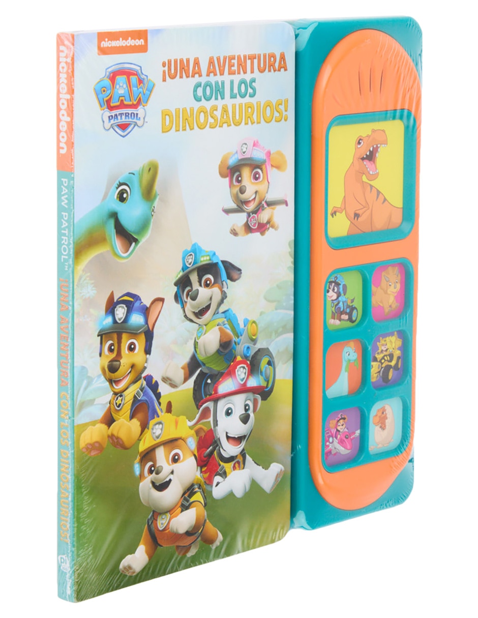 Libro Paw Patrol ¡Una aventura con los Dinosarios! de Nikelodeon