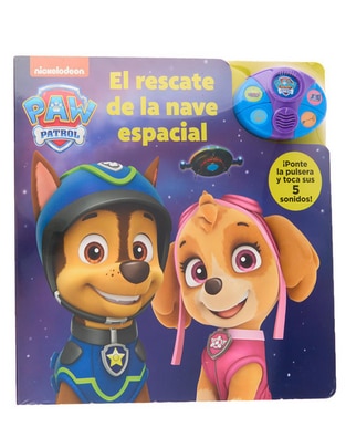 Libro Paw Patrol El rescate de la nave espacial de Nikelodeon