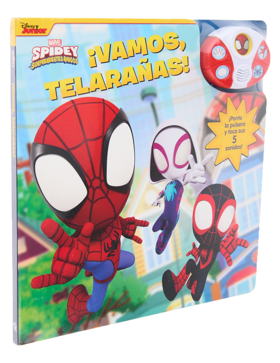 Libro Spidey y sus sorprendentes amigos. ¡Vamos, telarañas! de Disney 4