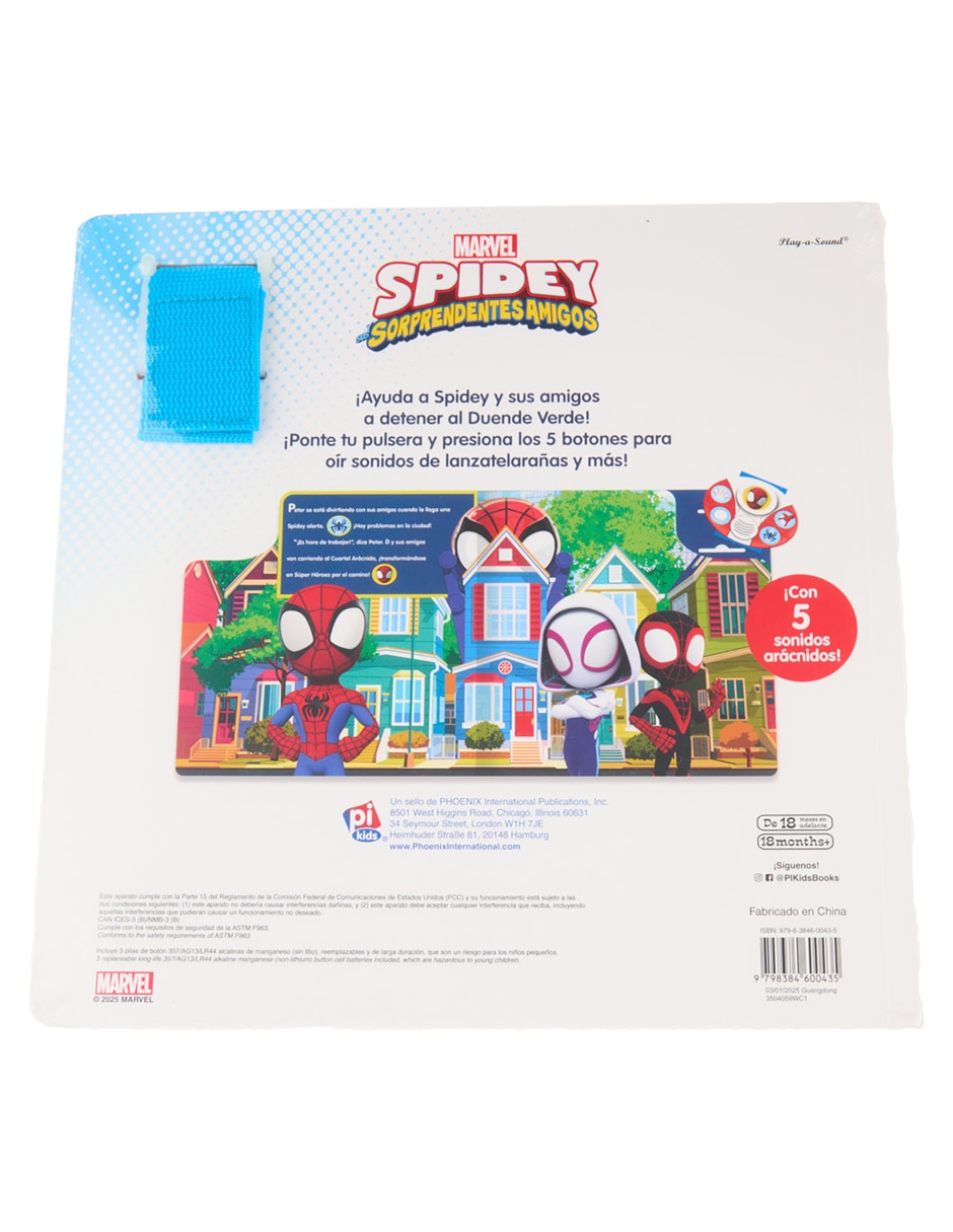 Libro Spidey y sus sorprendentes amigos. ¡Vamos, telarañas! de Disney 5