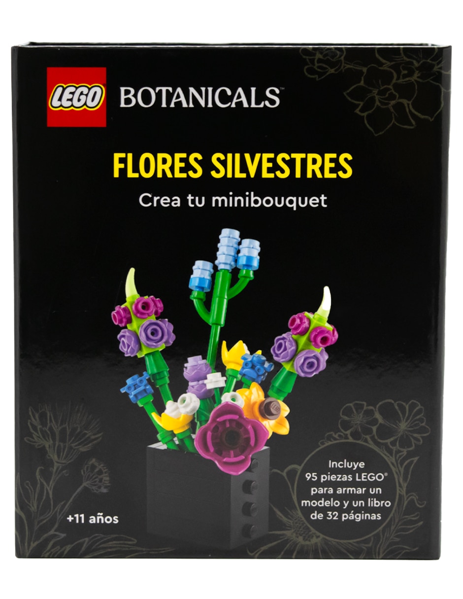 Libro Lego Botanicals Flores Silvestres de Novelty Ediciones