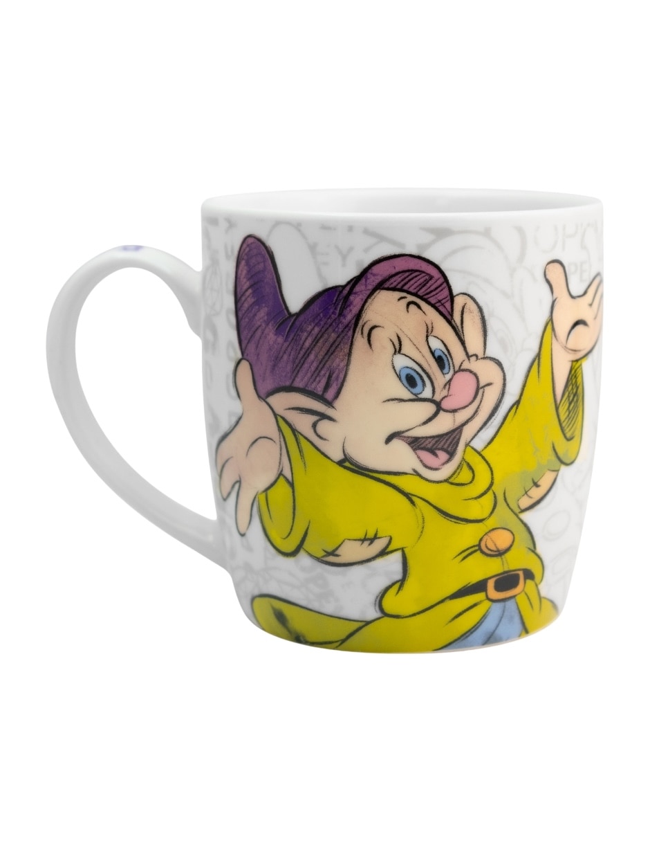 Taza con tapa Blancanieves 2 piezas 4