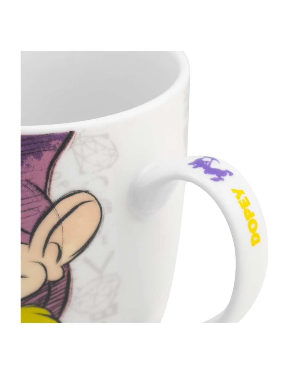 Taza con tapa Blancanieves 2 piezas 3