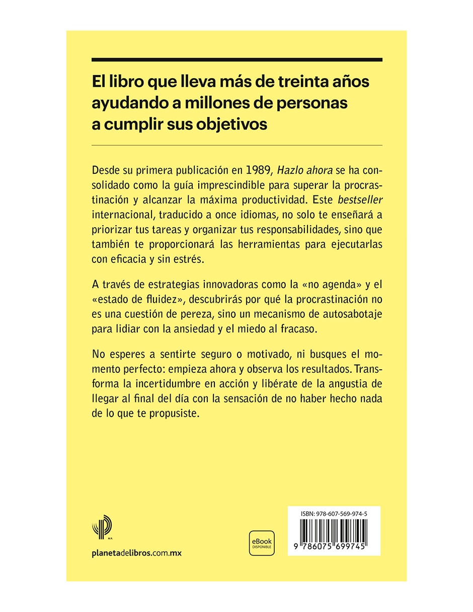 Libro Hazlo Ahora de Neil Fiore 4