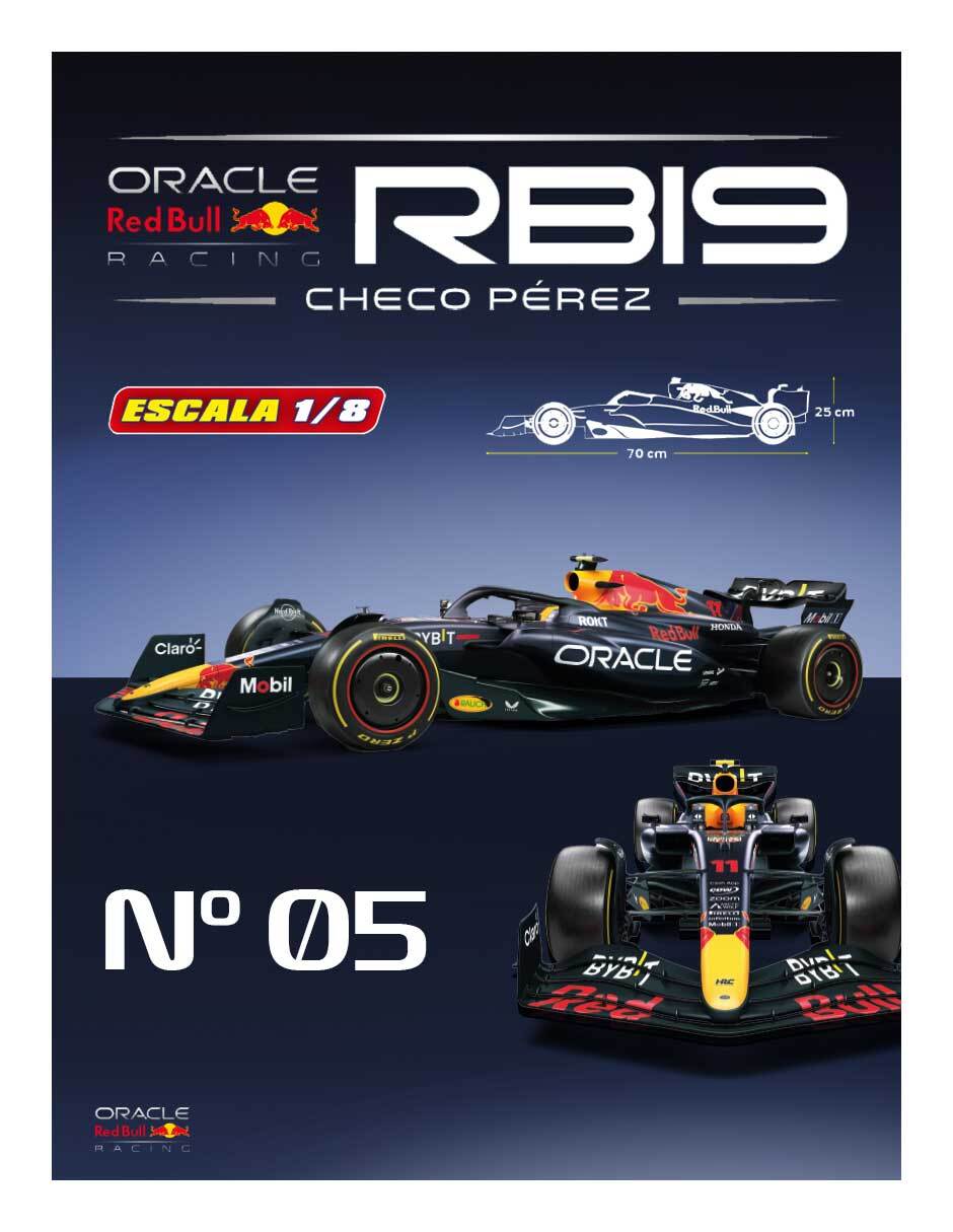 Coleccionable Red Bull F1 Rb19 0005