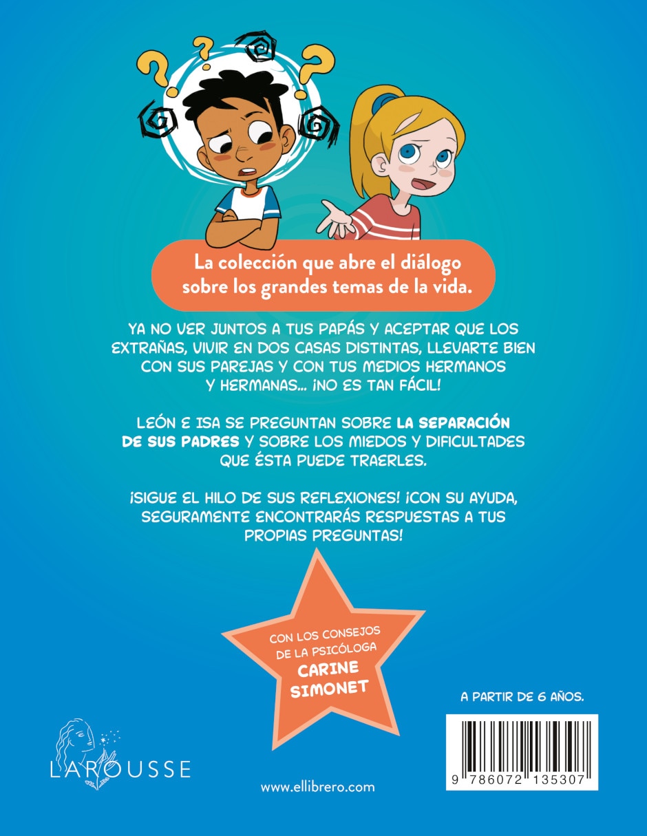 Libro Hablemos De La Separación De Los Padres de Carine Simonet y Anne Guillard