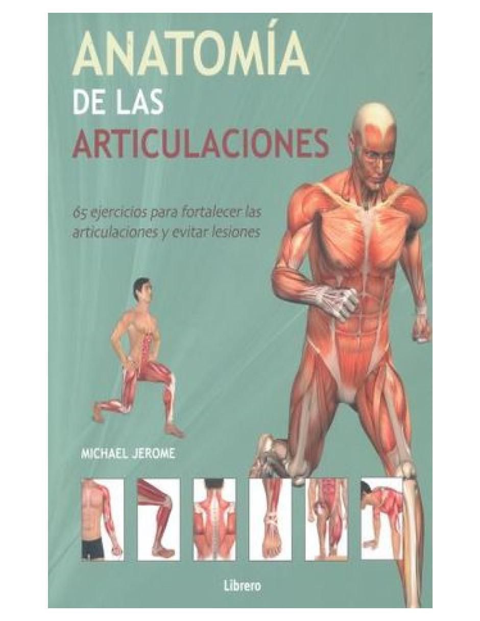 Libro Anatomía de las articulaciones de 1
