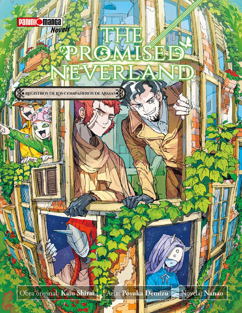Manga The Promised Neverland Registros De Los Compañeros De Armas N.1