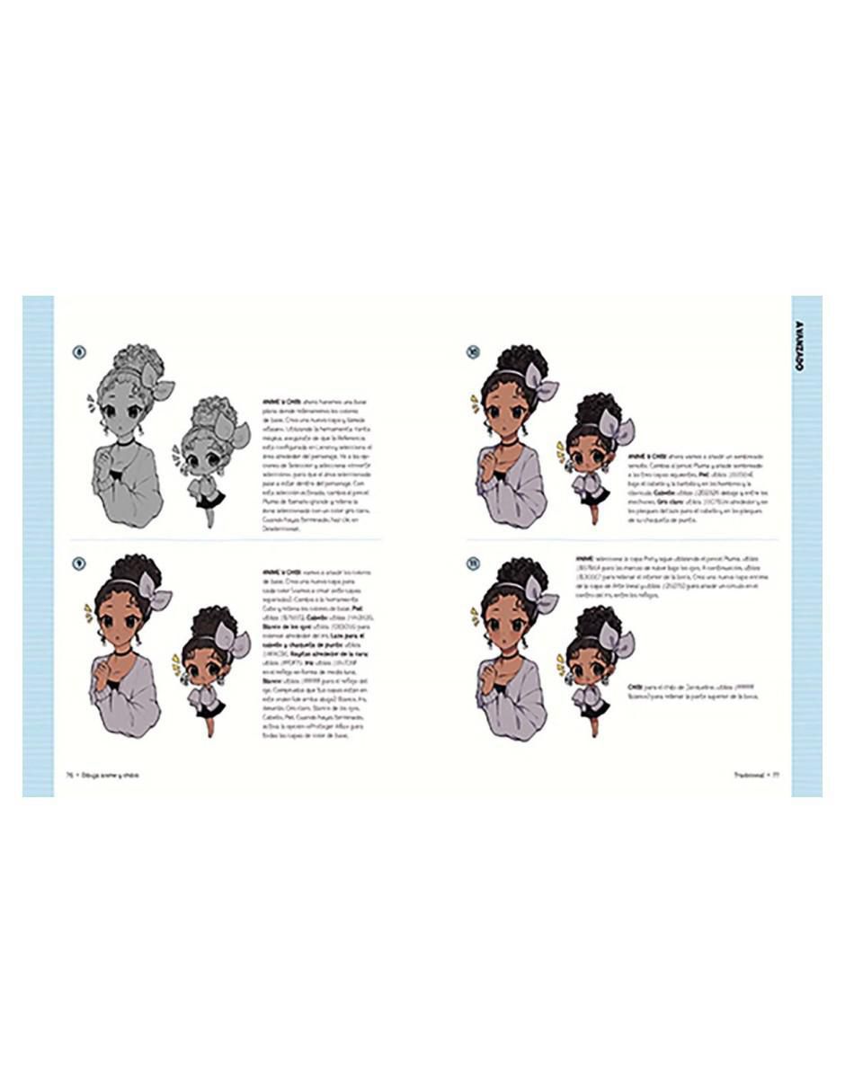 Libro Dibuja anime y chibis - Curso completo para crear personajes de Yoai 3