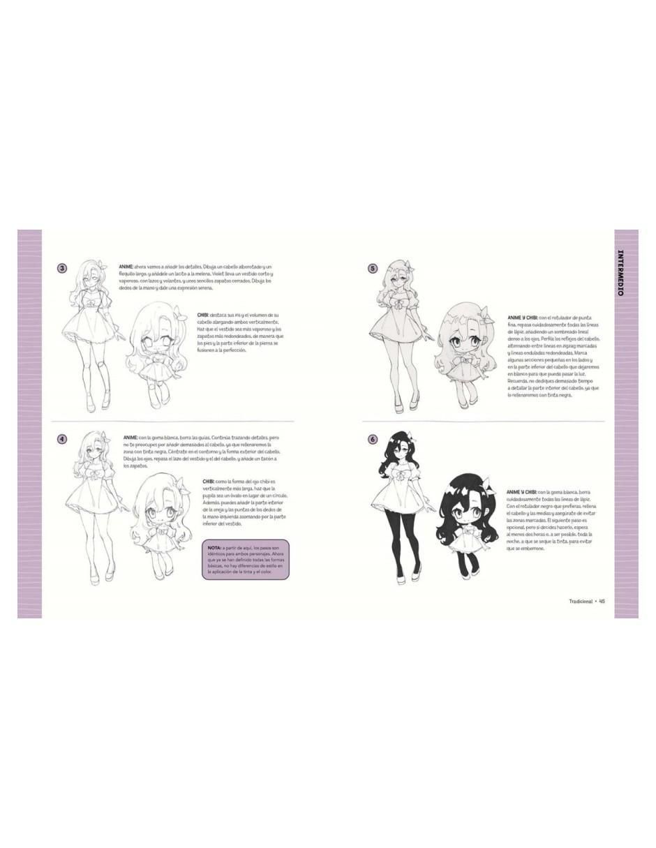 Libro Dibuja anime y chibis - Curso completo para crear personajes de Yoai 4