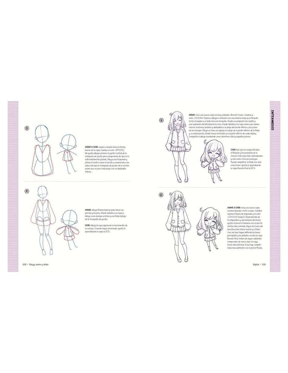 Libro Dibuja anime y chibis - Curso completo para crear personajes de Yoai 2
