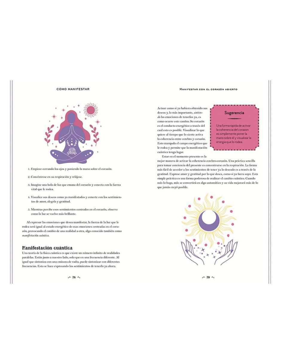 Libro Cómo manifestar - Su guía personal de Stephanie Keith