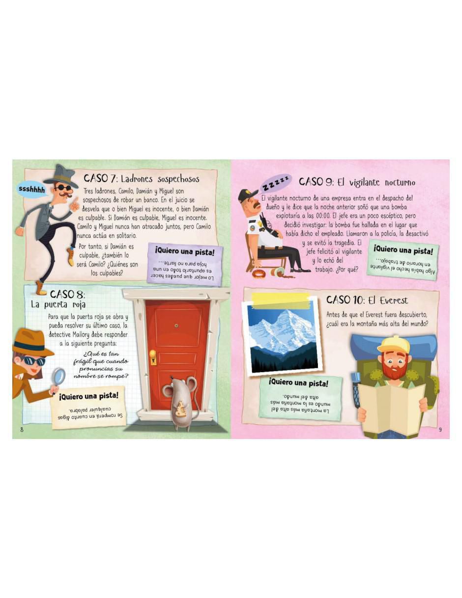 Libro Enigmas misteriosos. Mi pequeño Sherlock de Lola Maeso